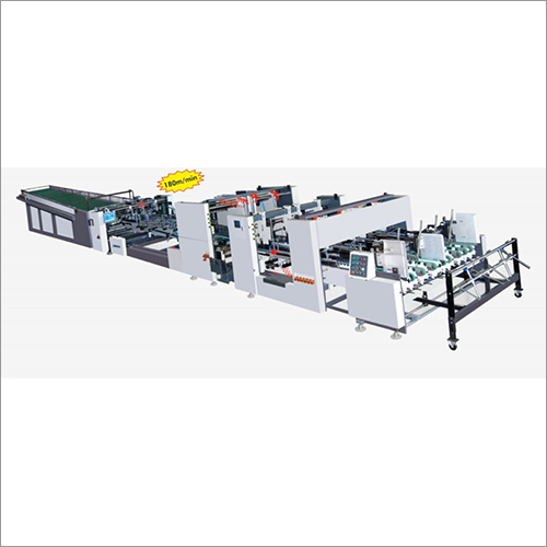 High Speed Fully Automatic Gluer Machine