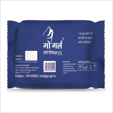 White Disposable Sanitary Pads