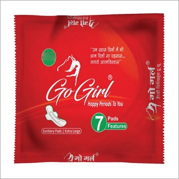 Extra Large Sanitary Pads - Cotton Material, Xl Size, White Color | Soft Breathable, Disposable, Optimum Skin Friendly Comfort