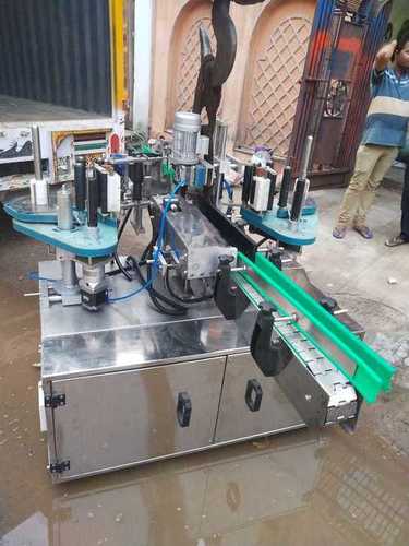 Sticker Labeling Machine - Stainless Steel, 1200x800x1500mm | 50-150mm Label Size, 100-200 Bottles/Min Speed, 1.5kW Power Consumption, 220V Voltage, 150kg Weight