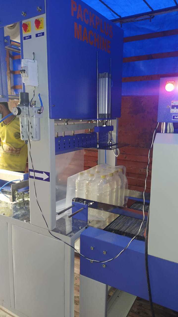 Shrink Wrap Machine - Stainless Steel, 1000mm X 600mm X 1200mm | 220v Power, Digital Control Panel, Ceramic Heating Element, Stainless Steel Conveyor Belt, 100kg Weight