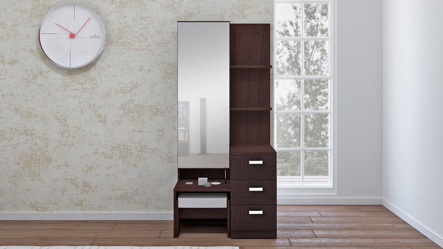 Squadro Dressing Table No Assembly Required