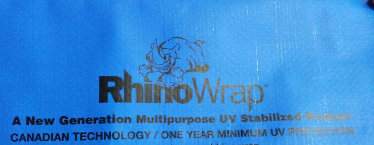 Orange Hdpe Tarpaulin