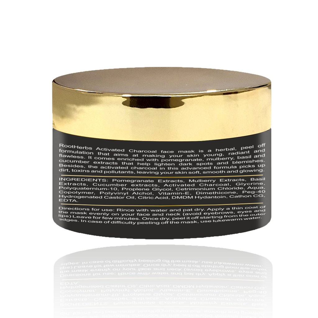 Activated Charcoal Face Mask Organic