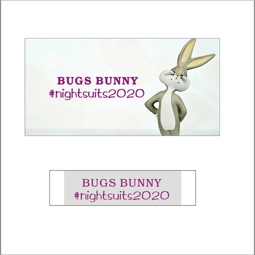 Multicolor Taffeta Printed Folder Label