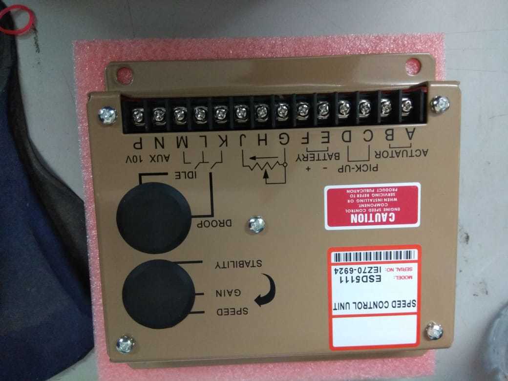 Esd 5111 Speed Control Unit