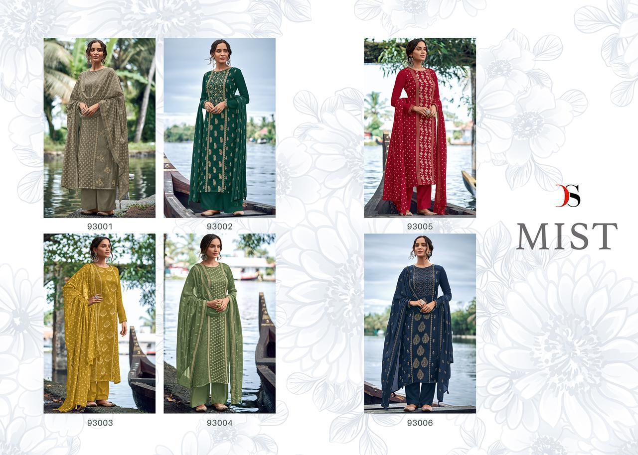 Deepsy Suits - Mini Silk Straight Salwar Suit With Hand Block Print | Multi-color, Unstitched, Ethnic Design, Washable, Ideal For All Seasons
