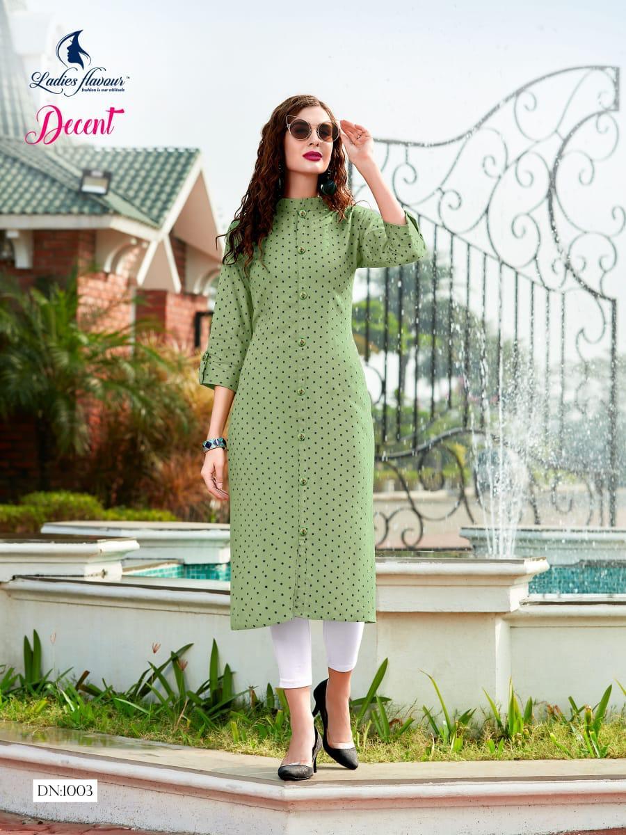 Decent Rayon Dobby Pattern Kurtis - 14 Kg Fabric, Sizes M-3xl | Embroidery Work, Quick Dry, Washable, 3-4th Sleeve, Traditional Style