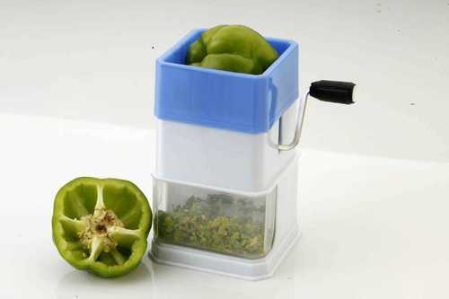 Chilly Cutter (Heavy Deluxe) - ABS Plastic, Multi Color | Durable Stainless Steel Blades, Unique String Design for Hassle-Free Chopping