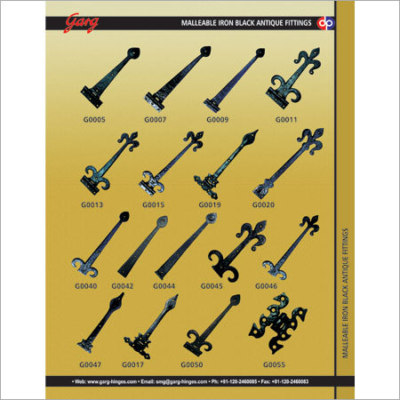 मॉडेल नंबर Malleable Iron Black Antique Fittings