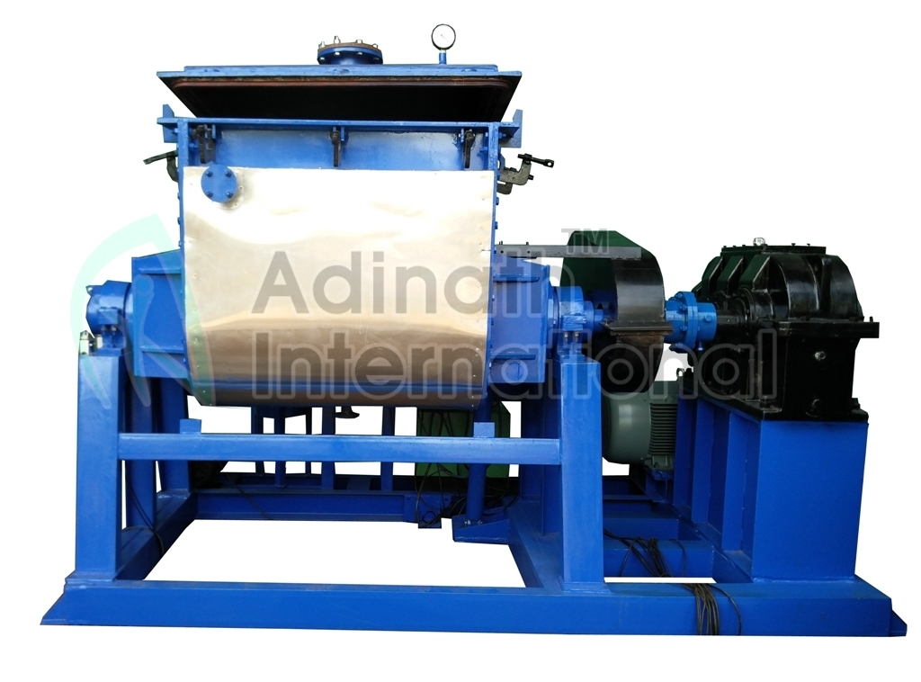 Sigma Mixer Kneader Machine - 400-3000 Liters, Stainless Steel, Blue | Automatic Operation, Hydraulic Tilting System, Heating/cooling Jacket