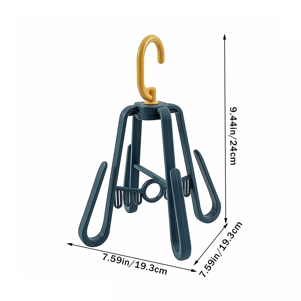 Shoe Hanger 360 Degree Rotating Shoe Rack Four Side Shoe Hanger