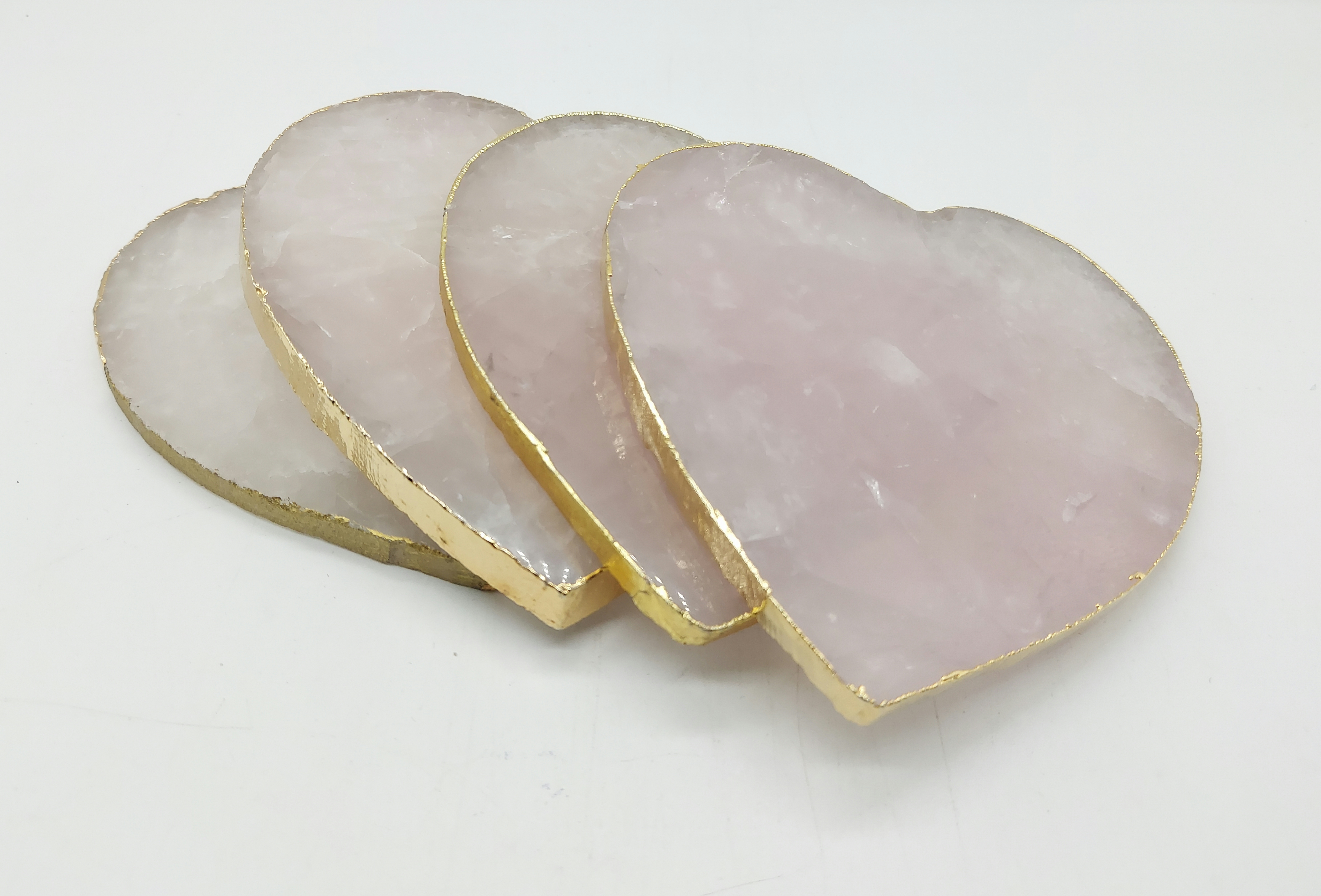 Rose Quartz Coasters