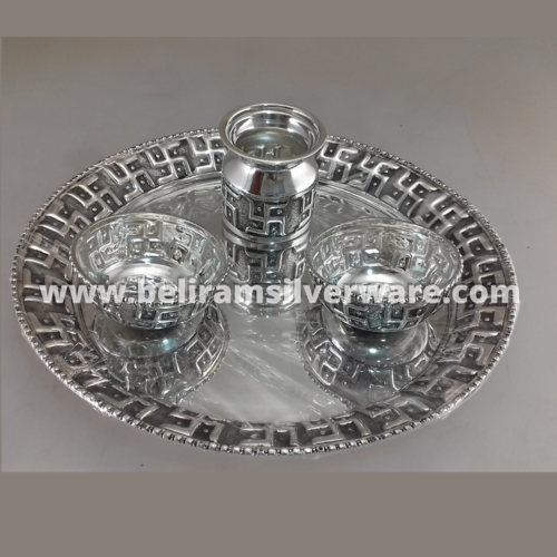 Silver Arta Thali