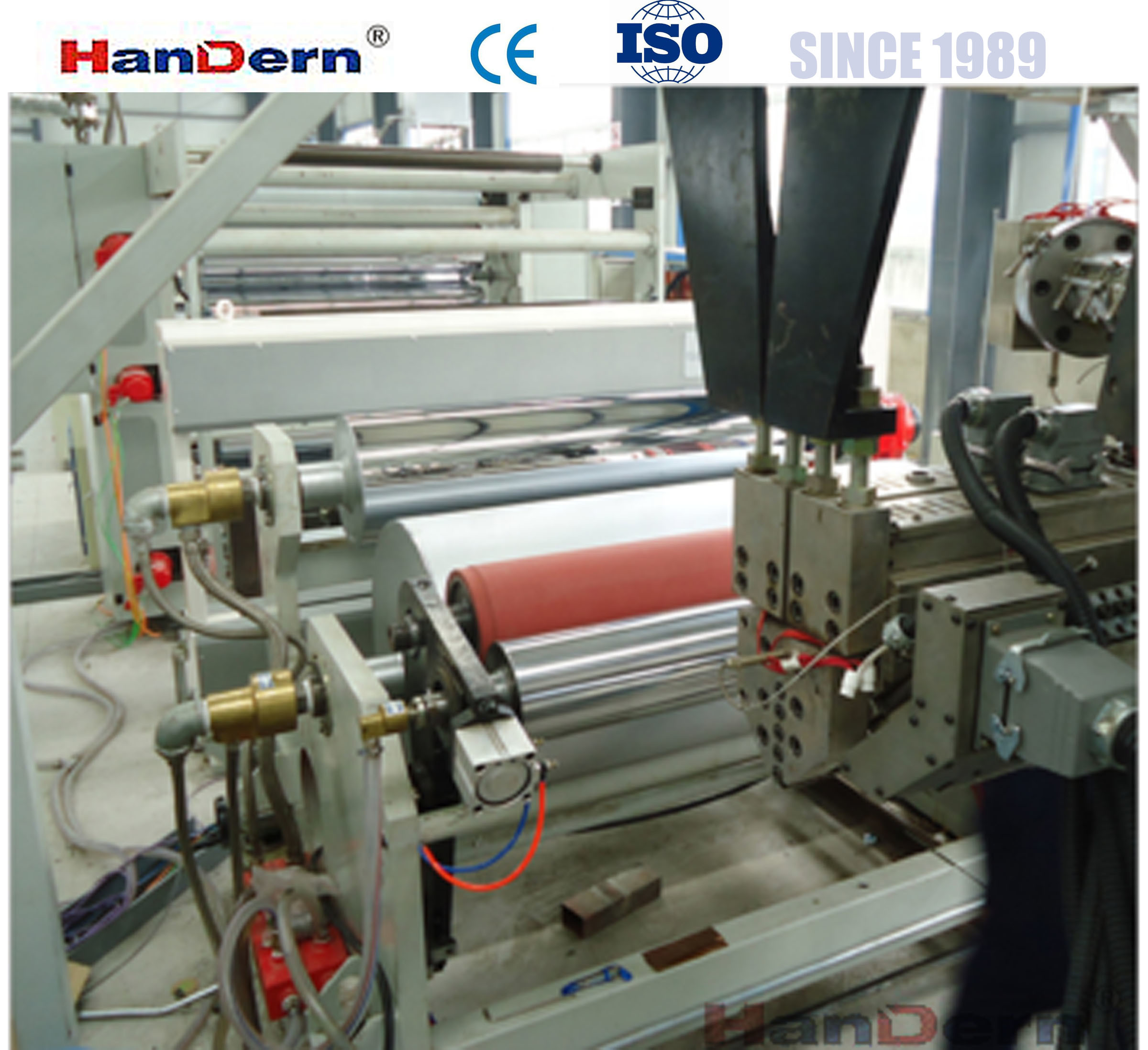 Grey Stone Paper Extrusion Machine 1600mm Stone Paper Extrusion Machine