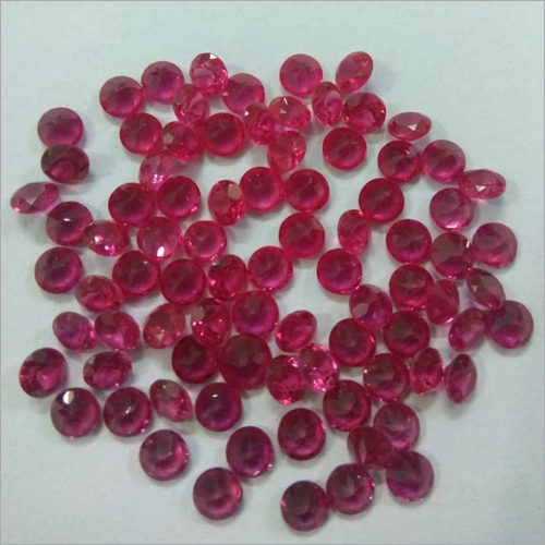 Lab Created Ruby Stone - Ruby Material, Different Sizes Available, Vibrant Red Color | Gemstone with Stunning Clarity and Shine
