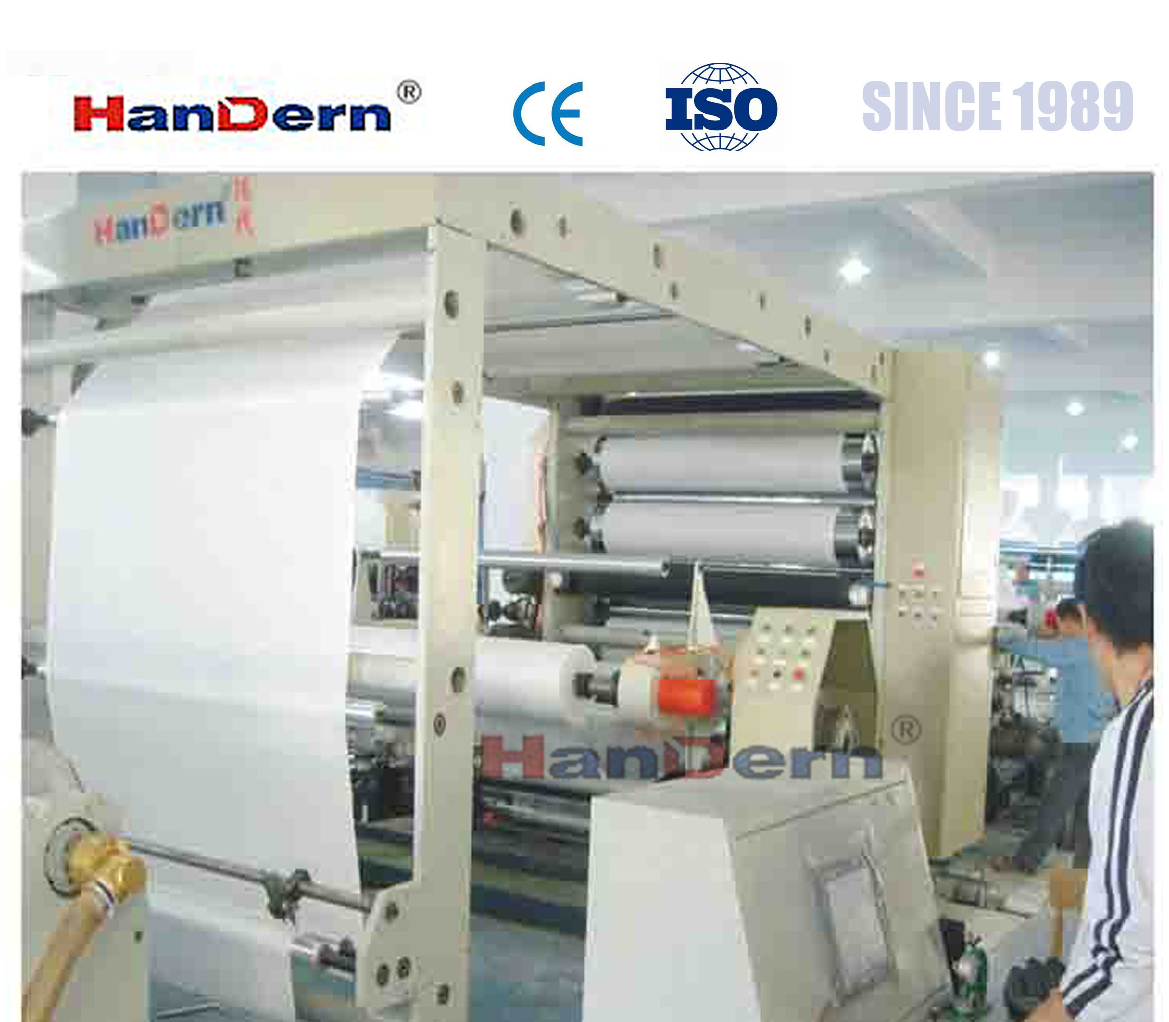 Lamination Film Machine Pe Breathable Film Lamination With Non Woven Fabric Machine Dimension (L*w*h): 25*3*2 Meter (M)