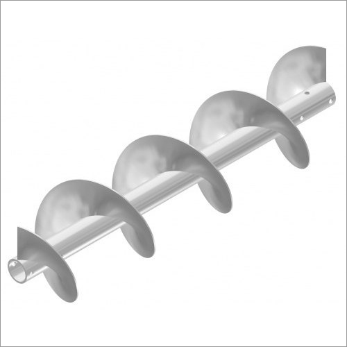 Screw Conveyor Flight - Polished Finish | Conveyor Flight with Enhanced Durability and Versatile Applications