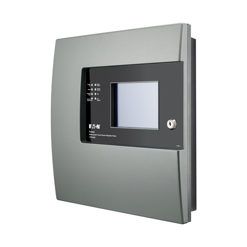 CF1000 Addressable Fire Alarm Control Panel - Mild Steel Housing, 375mm x 357mm x 50mm Dimensions, Grey Finish | 1 or 2 Loop Operation, Touchscreen Display, Soft Addressing Technology, Suitable for Hotel, Industry, and Office