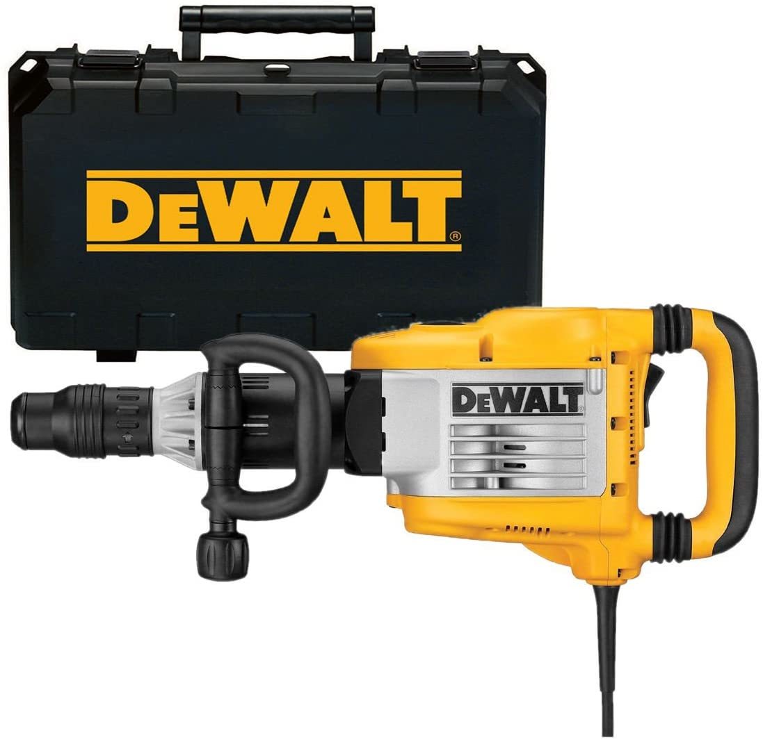 Dewalt D25901k - 14.0 Amp, 11 Kg Weight | Active Vibration Control, Variable Impact Control Dial, Sds Max Tool Holder, Large Rubber Handle