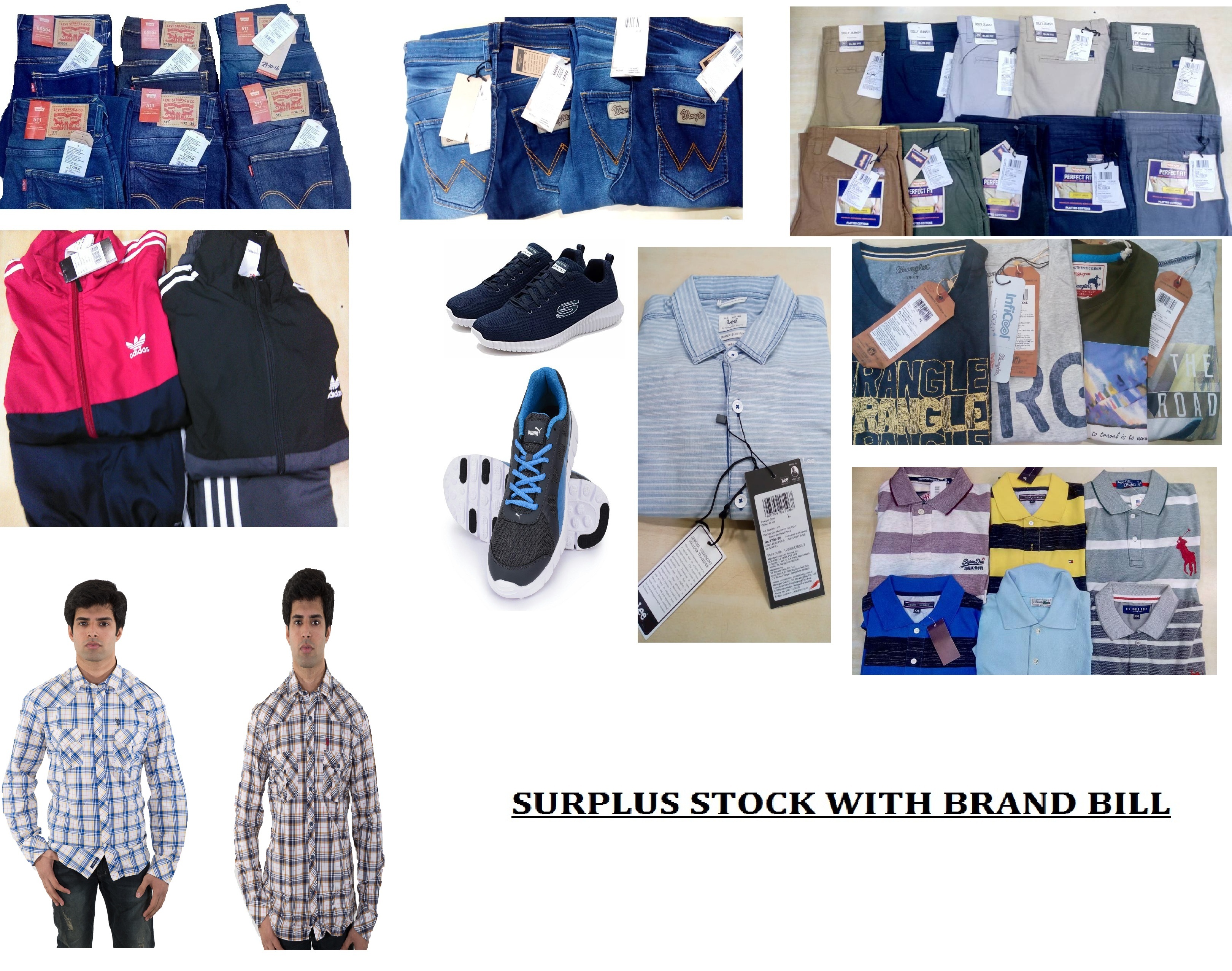 Multi Shades Surplus Branded Trousers