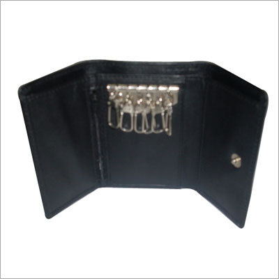 Leather Key Case Wallet