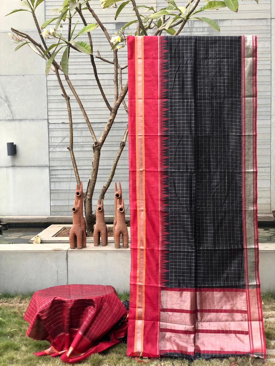 Festive Handloom Silk Saree