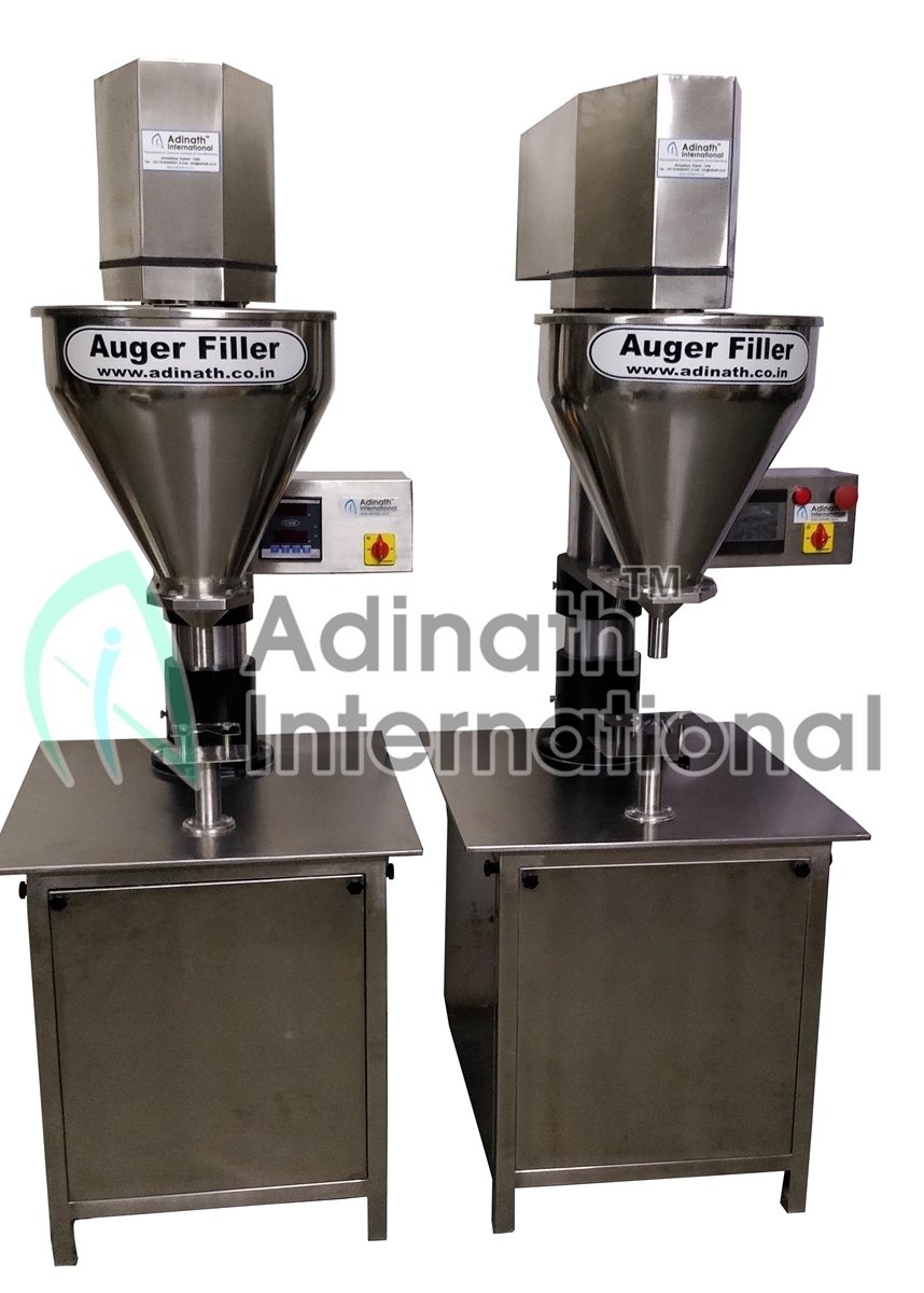Automatic Auger Powder Filling Machine - Mild Steel, 200-500 Kg | 220 Power, 240-440 Voltage, Electric Drive, Silver Color, 1 Year Warranty, Frequency Speed Control
