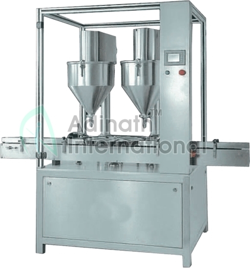 Automatic Auger Powder Filling Machine - Mild Steel, 200-500 Kg | 220 Power, 240-440 Voltage, Electric Drive, Silver Color, 1 Year Warranty, Frequency Speed Control
