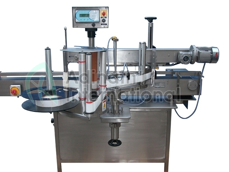 Silver Automatic Ampoule Vial Labeling Machine