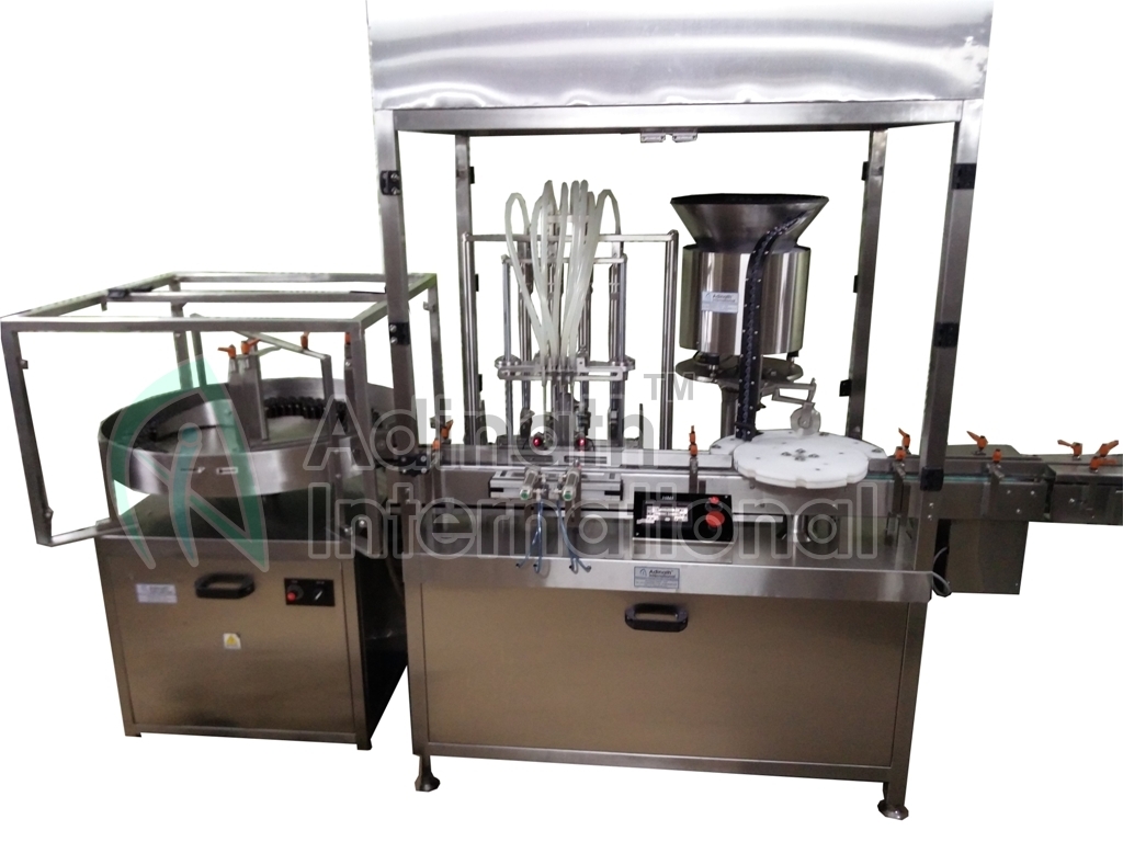 Sliver Automatic Vial Filling Machine