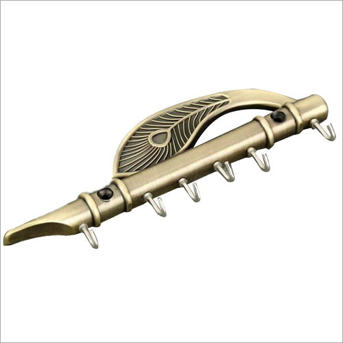 Stainless Steel Bansuri Design Metal Hanger