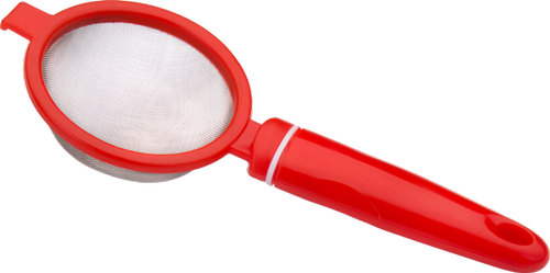 Tea Strainer - Stainless Steel & Durable PP Plastic, Multi-Color Elegant Design for Tea, Coffee, Juices