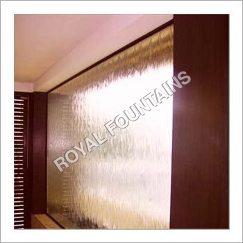 कांच की चादर का फव्वारा