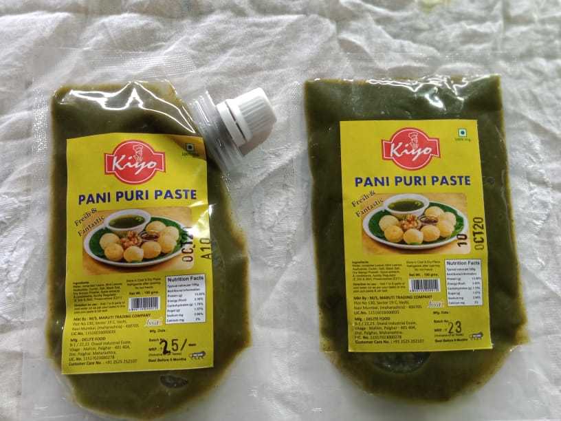 Pani Puri Paste - Color: Green