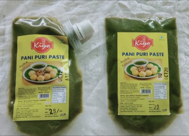 Pani Puri Paste - Color: Green