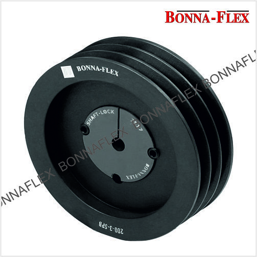 Spz Taper Lock Pulley - Black, Industrial Usage With Robust Performance And Versatile Application