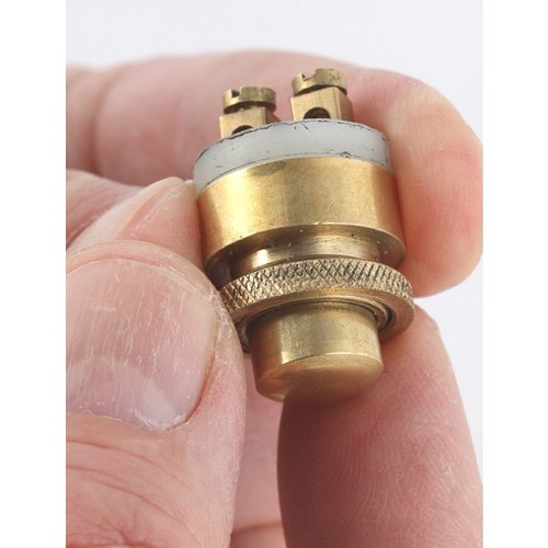Brass Bell Push Contacts - Brass Material, Standard Size, Golden Color | Classic Design with Reliable Functionality and Timeless Appeal