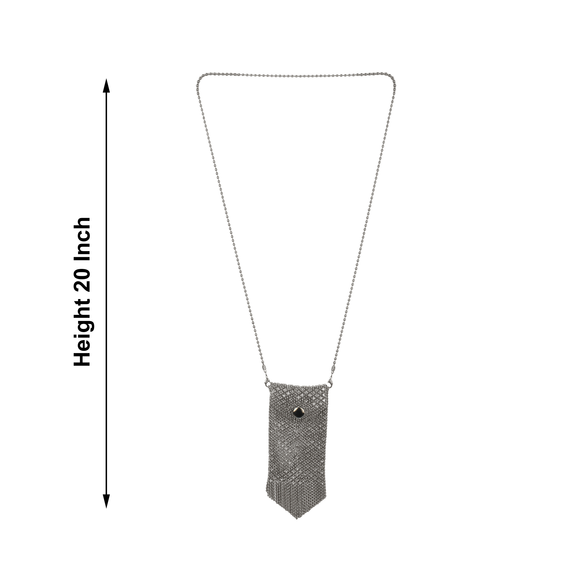 Silver Ladies Chain Necklace