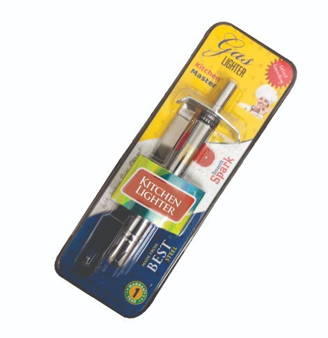 चाकू के साथ मल्टी कलर किचन लाइटर