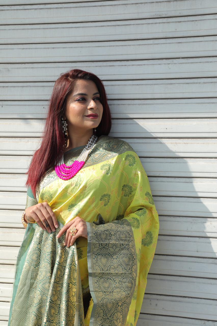 Multi Colour Saree New Launch