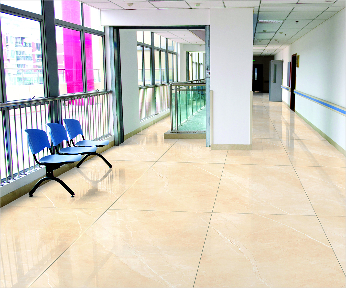 All Armani Graphite Polished Porcelain Floor Tile
