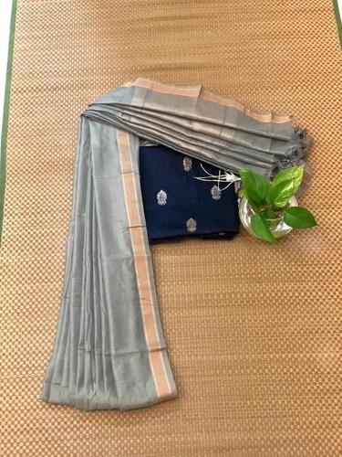 Casual Linen Saree