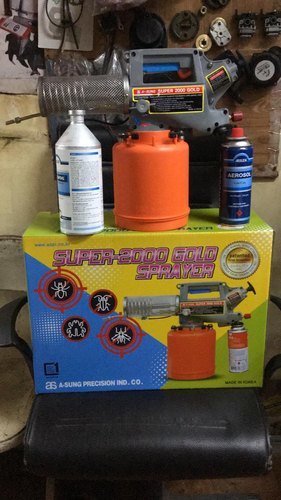 Handy Mini Fogging Machine With 1ltr Chemical Korean Make