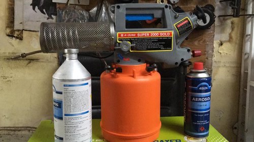 Handy Mini Fogging Machine With 1ltr Chemical Korean Make