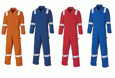 Orange Industrial Boiler Suit