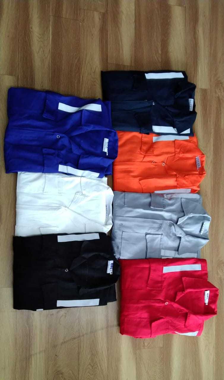 Orange Industrial Boiler Suit