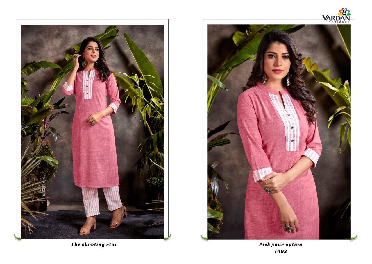Vardhan Designer Spark Vol 2 - Heavy South Cotton Kurti With Stitched Pants | Multi-color, Handwork Jamswork Embroidery, Sizes M-xxl, Features Washable And Dry Cleanable, Perfect For Casual, Ethnic, Formal, And Party Wear