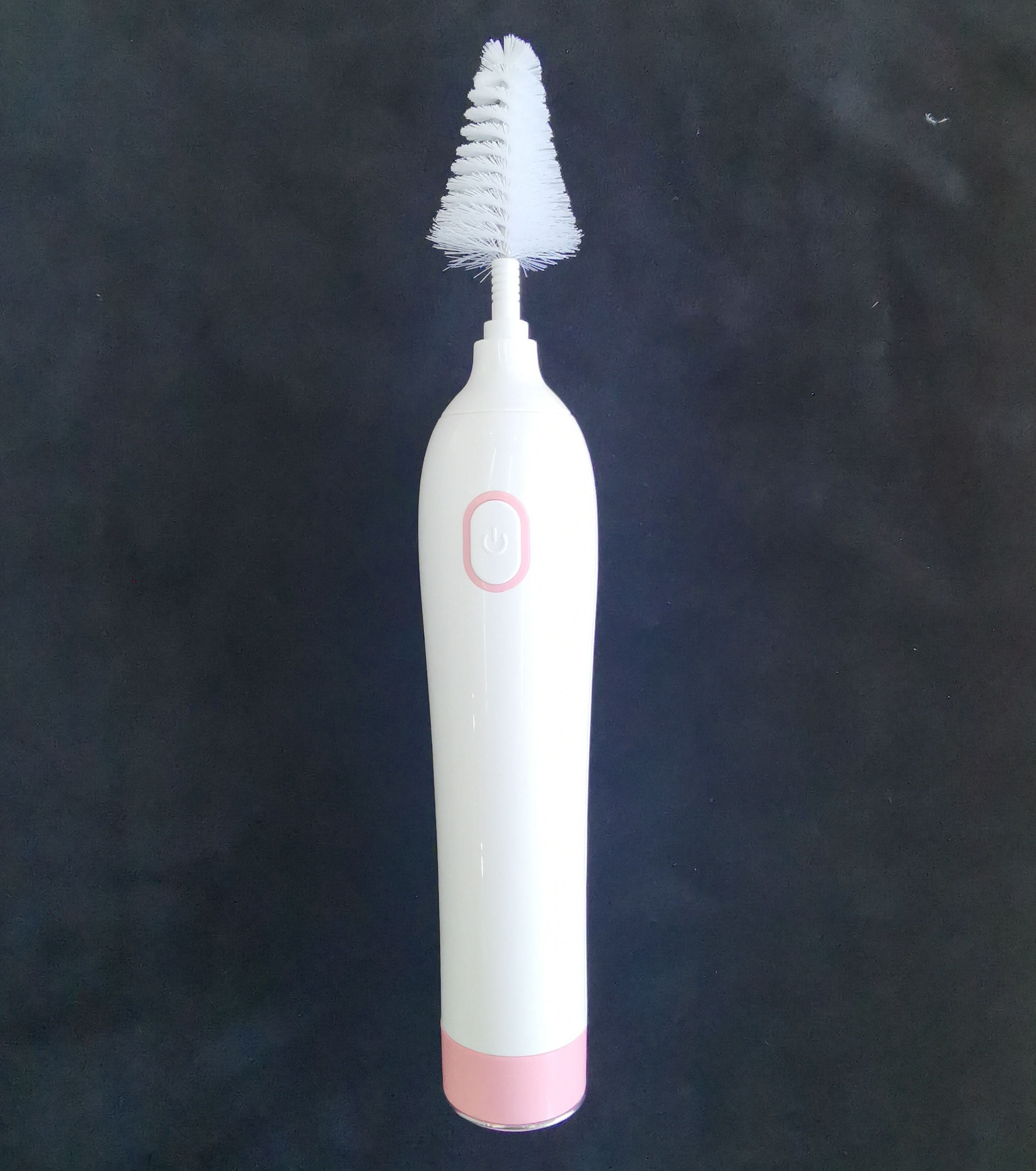 Electric Baby Bottle Brush - Plastic Material, 4x1.5 Dry Battery Powered | Ideal For Home Use, Efficient Cleaning