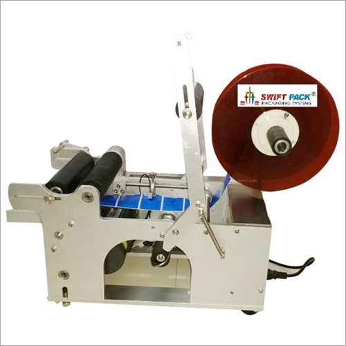 Round Bottle Labeling Machine - Stainless Steel, Semi Automatic, 220V | High Performance, Eco-Friendly Solution for Small Scale Businesses